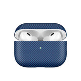 Apple Airpods Pro 2 Zore Airbag 43 600D Karbon Fiber Kulaklık Kılıfı Lacivert