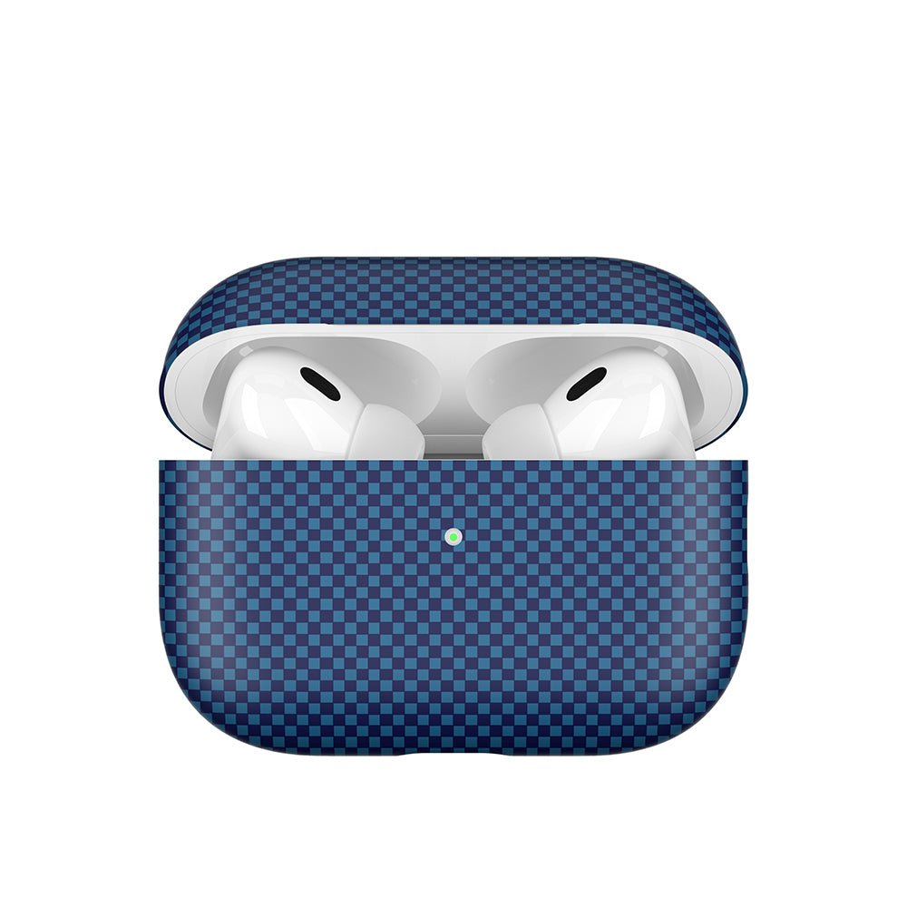 Apple Airpods Pro 2 Zore Airbag 43 600D Karbon Fiber Kulaklık Kılıfı Gold