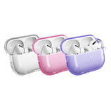 Apple Airpods Pro 2 Zore Allstar Airbag 32 Parlayan Simli Saydam Renkli Kılıf Mor