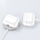 Apple Airpods Pro 3 Kılıf Şeffaf Kristal Silikon Zore Airbag 14 Kılıf Şeffaf