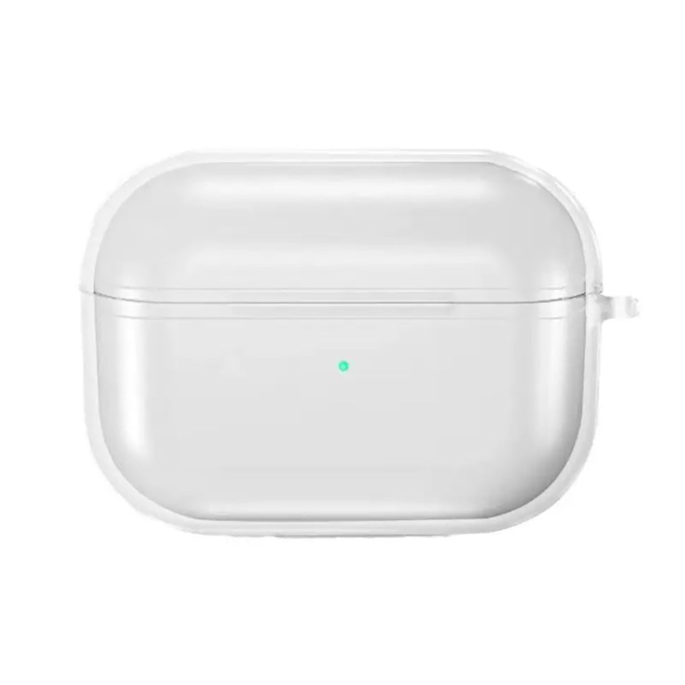 Apple Airpods Pro 3 Kılıf Şeffaf Kristal Silikon Zore Airbag 14 Kılıf Şeffaf