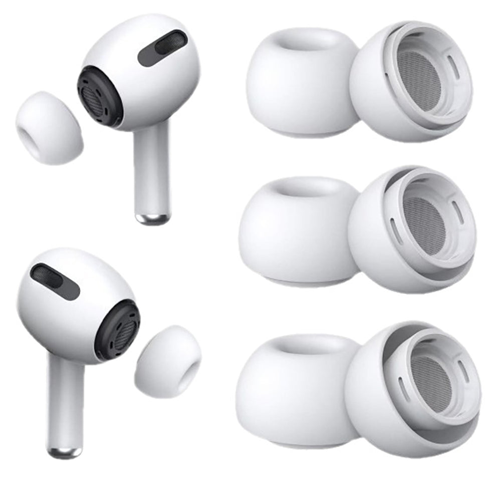 Apple Airpods Pro 3 Kulaklık Ucu Silikon Beyaz