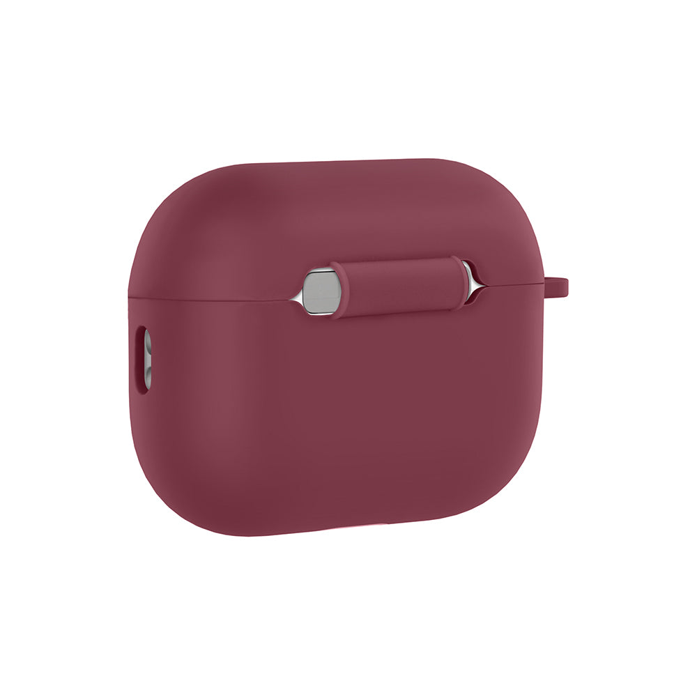 Apple Airpods Pro 3 Zore Standart Silikon Kılıf Koyu Pembe