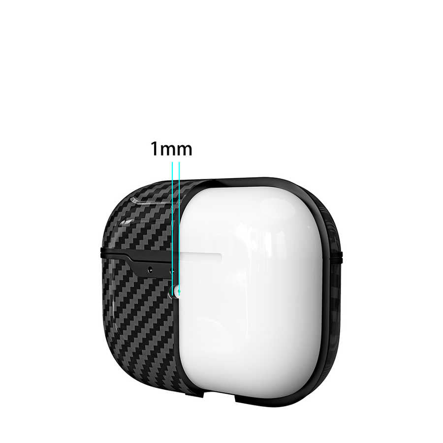 Apple Airpods Pro Kılıf Zore Airbag 05 Silikon Siyah