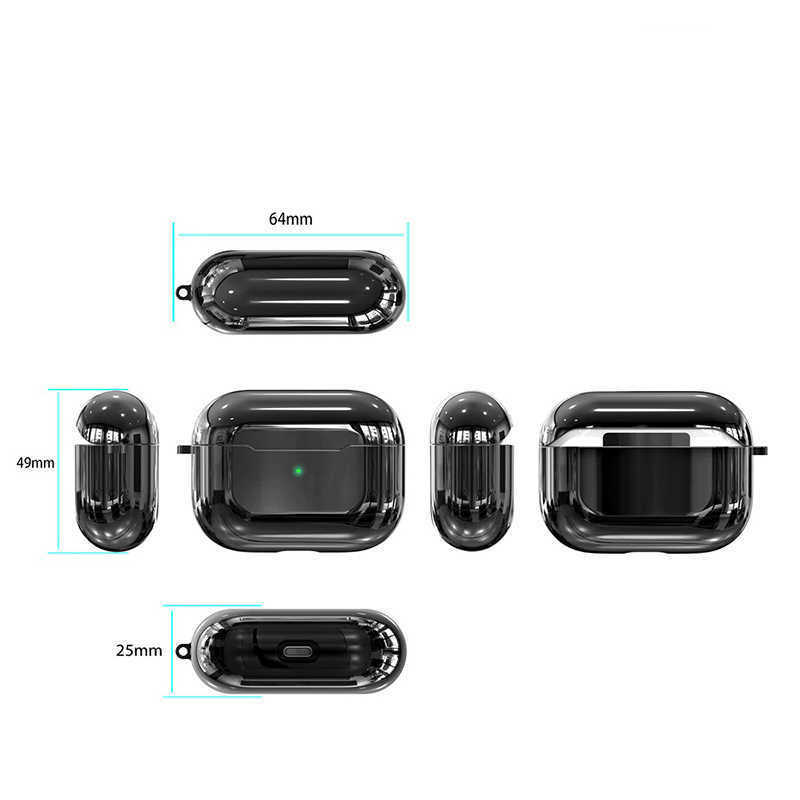 Apple Airpods Pro Kılıf Zore Airbag 06 Silikon Kırmızı