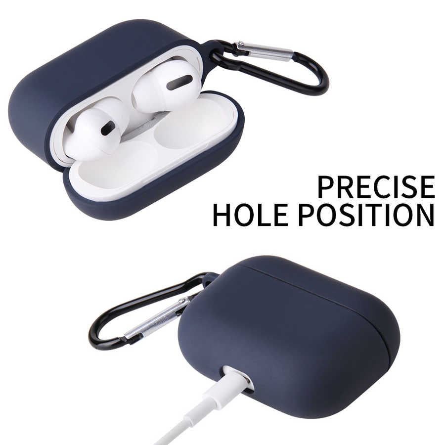 Apple Airpods Pro Kılıf Zore Airbag 11 Silikon Turuncu