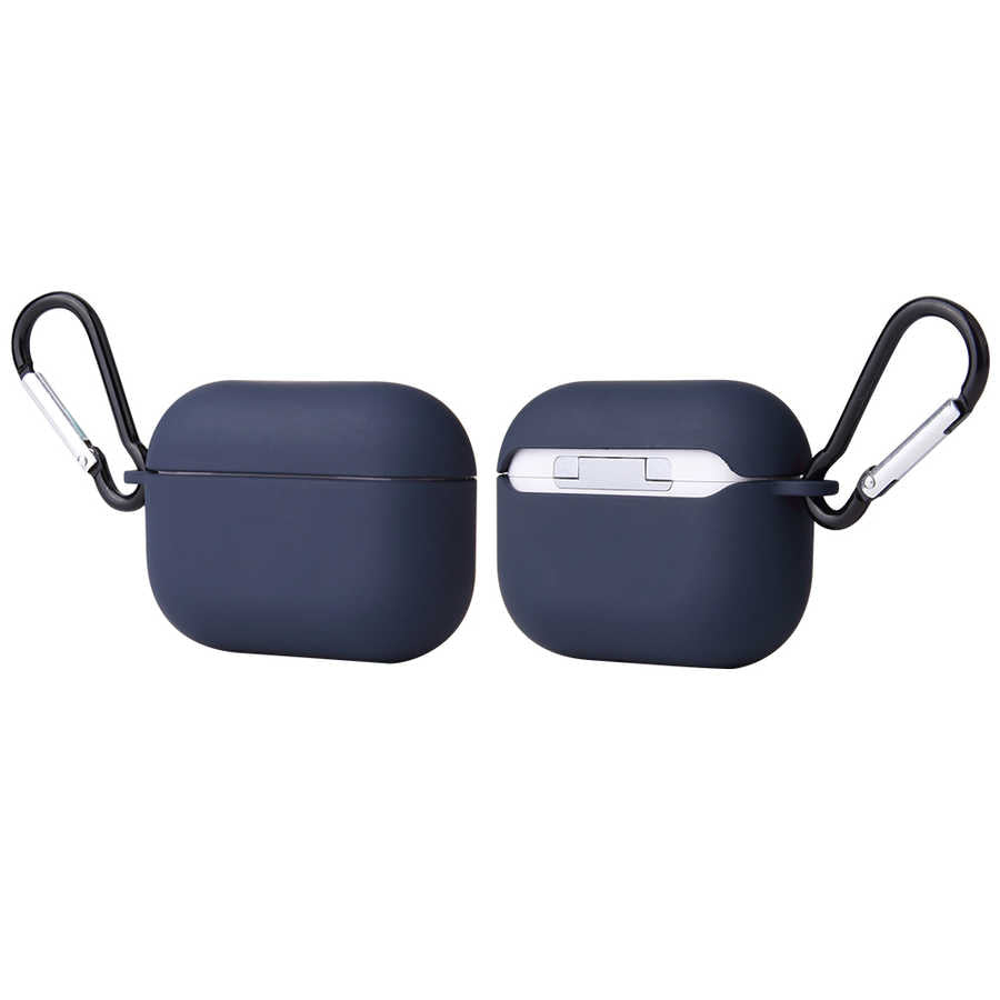 Apple Airpods Pro Kılıf Zore Airbag 11 Silikon Lacivert