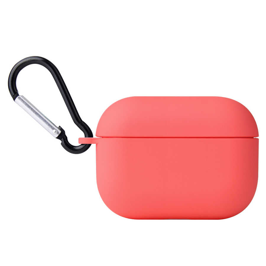Apple Airpods Pro Kılıf Zore Airbag 11 Silikon Turuncu