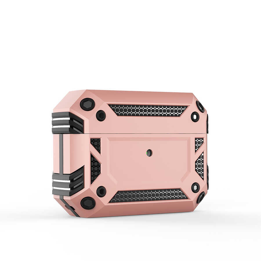 Apple Airpods Pro Kılıf Zore Airbag 15 Kılıf Rose Gold