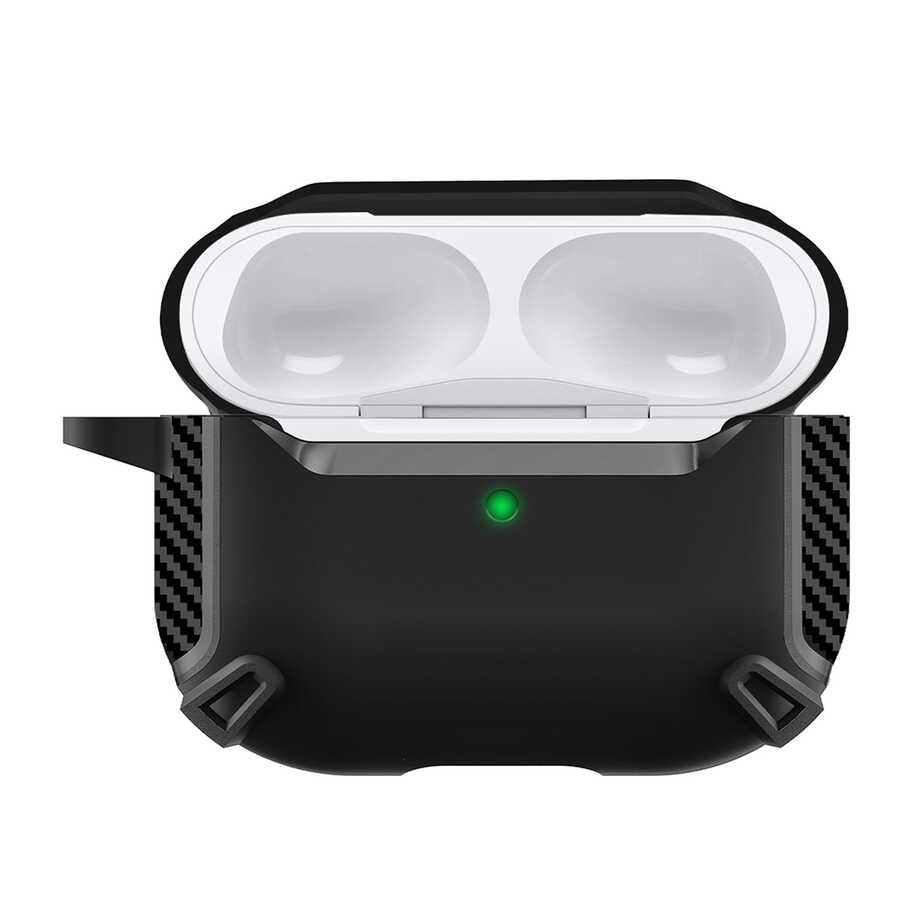 Apple Airpods Pro Kılıf Zore Airbag 26 Silikon Kırmızı