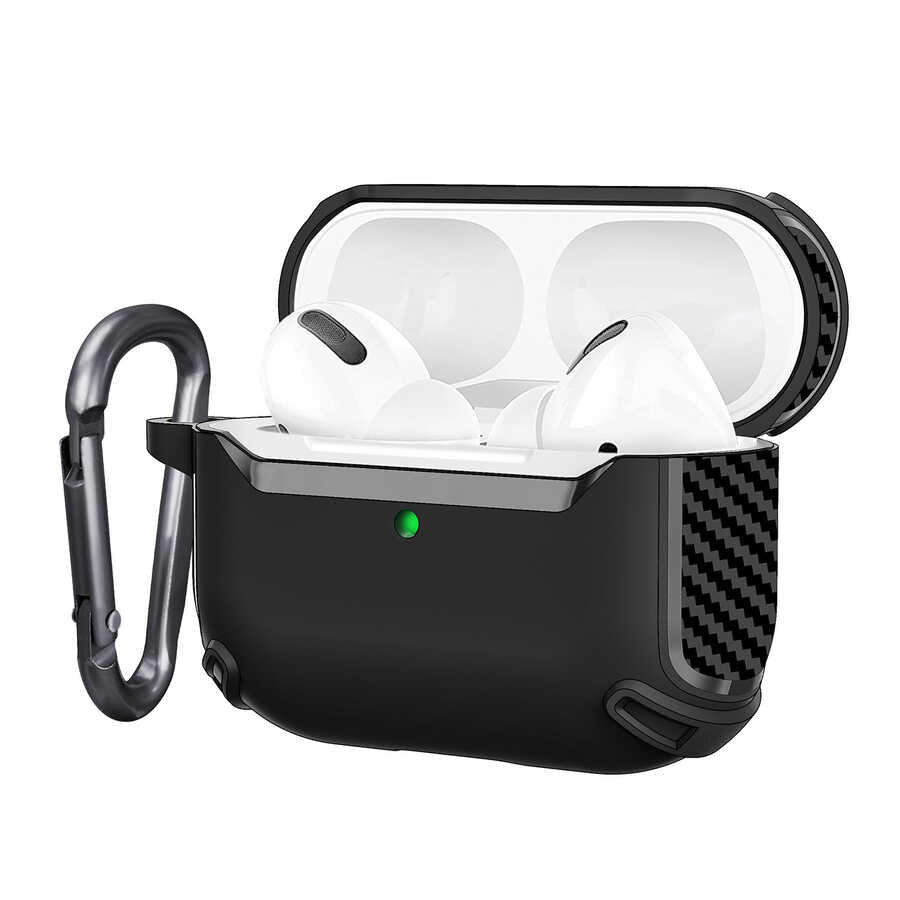 Apple Airpods Pro Kılıf Zore Airbag 26 Silikon Lacivert