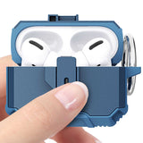 Apple Airpods Pro Kılıf Zore Airbag 27 Silikon Siyah-Kırmızı