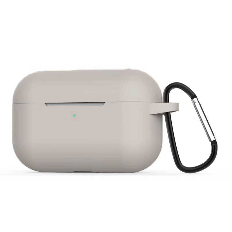 Apple Airpods Pro Kılıf Zore Airbag Silikon Gri