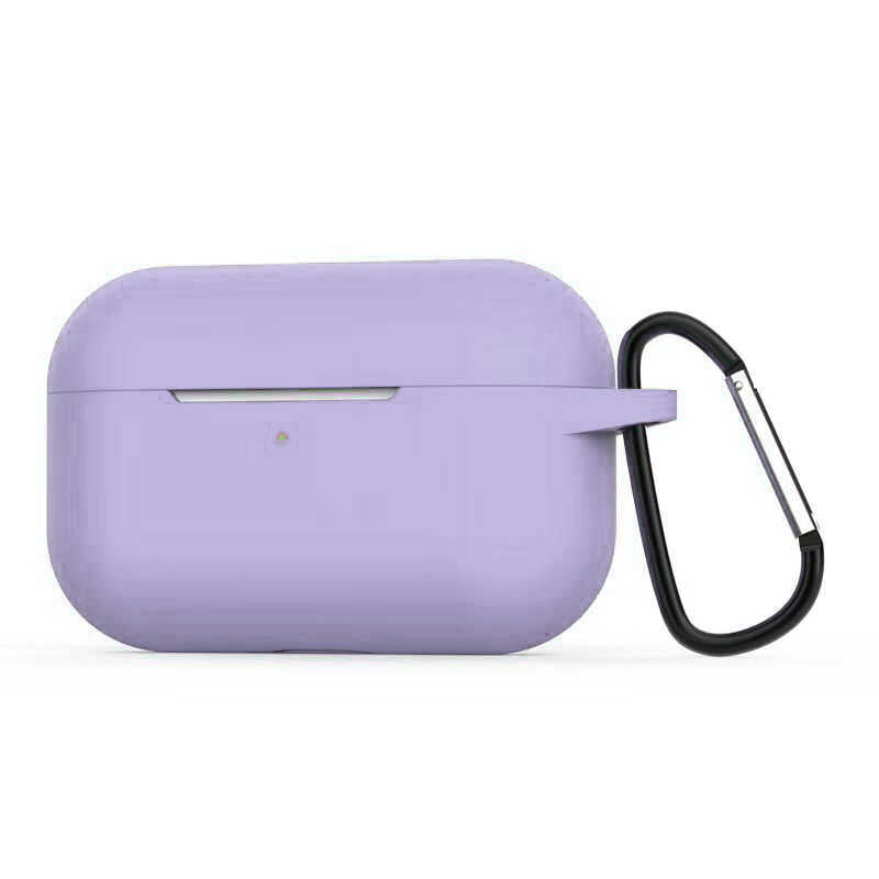 Apple Airpods Pro Kılıf Zore Airbag Silikon Mor