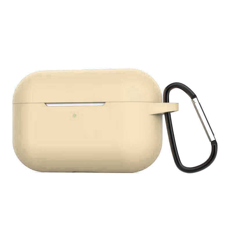 Apple Airpods Pro Kılıf Zore Airbag Silikon Gold