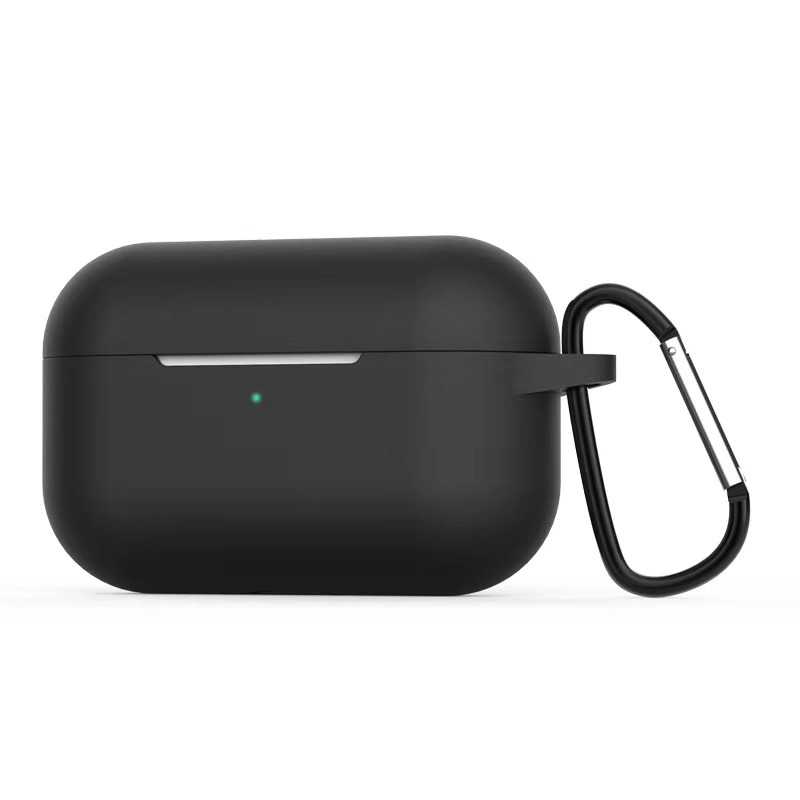 Apple Airpods Pro Kılıf Zore Airbag Silikon Pembe Açık