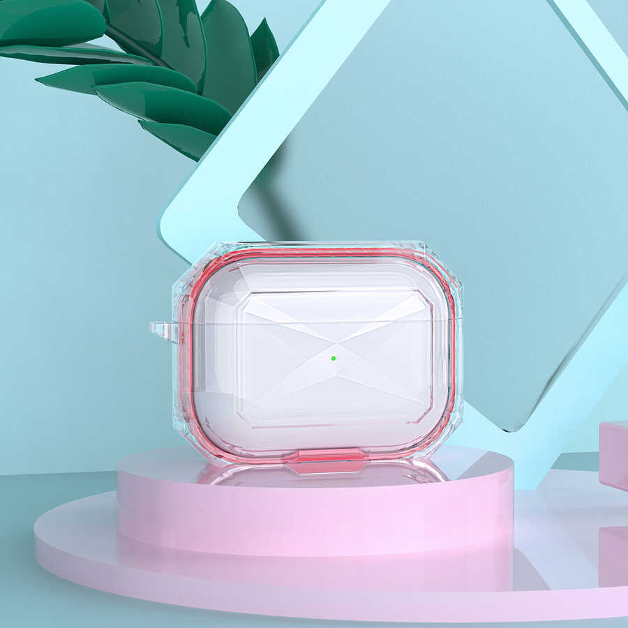 Apple Airpods Pro Kılıf Zore Airpods Airbag 22 Kılıf Beyaz