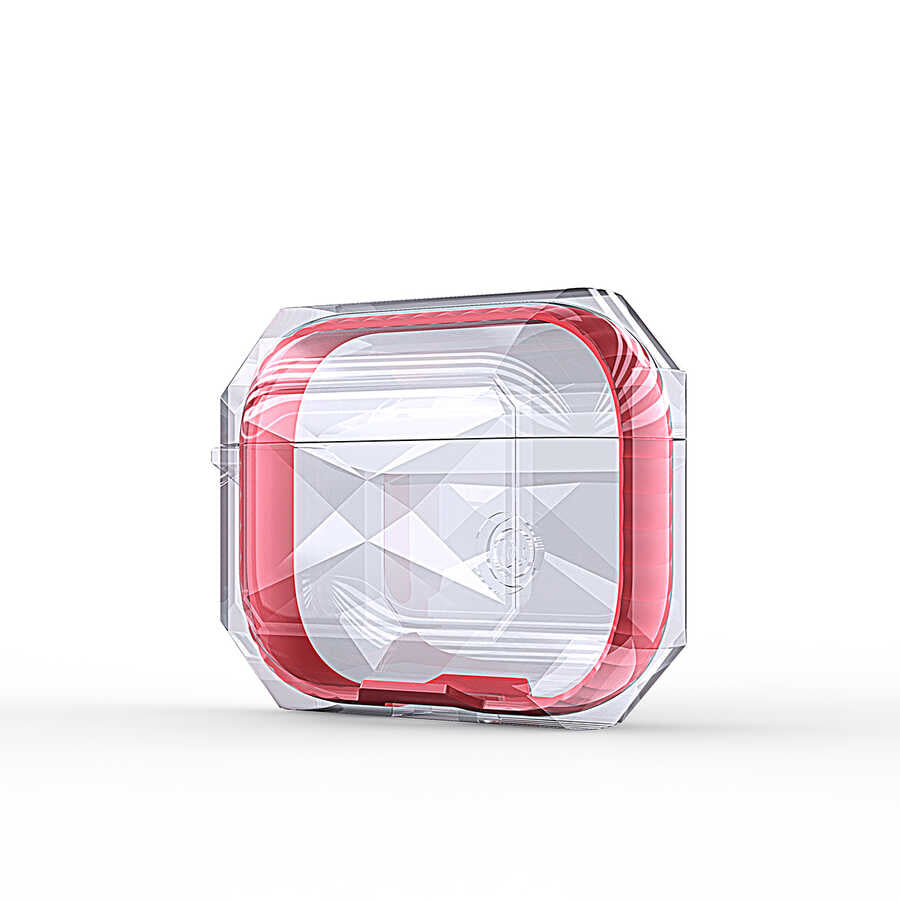 Apple Airpods Pro Kılıf Zore Airpods Airbag 22 Kılıf Kırmızı
