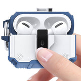 Apple Airpods Pro Zore Airbag 35 Darbelere Karşı Dayanıklı Düğmeli Kılıf Yeşil