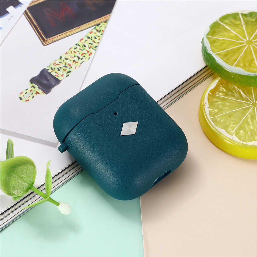 Apple Airpods Zore Airbag 19 Kılıf Koyu Yeşil