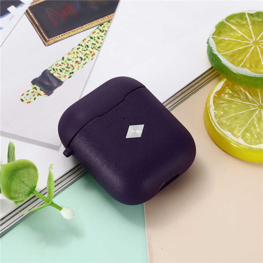 Apple Airpods Zore Airbag 19 Kılıf Mor