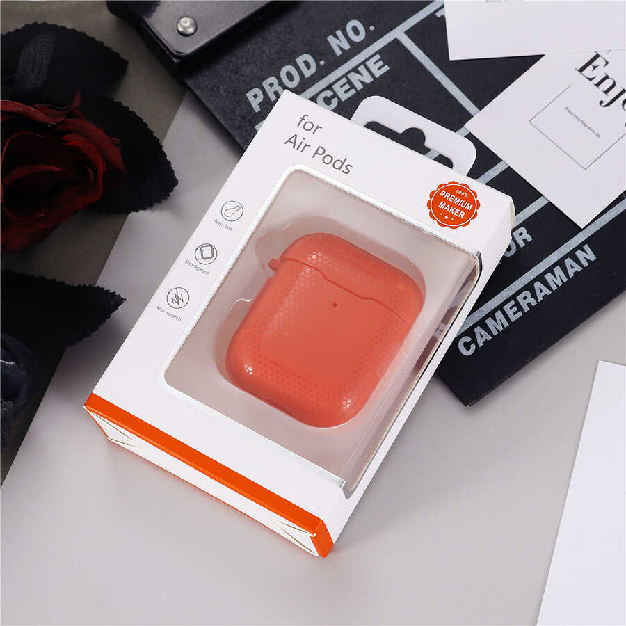 Apple Airpods Zore Airbag 20 Kılıf Kırmızı