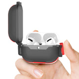 Apple Airpods Zore Airbag 34 Darbelere Karşı Dayanıklı Kılıf Mor