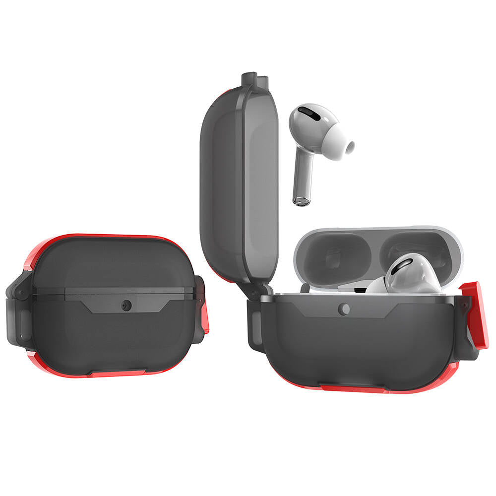 Apple Airpods Zore Airbag 34 Darbelere Karşı Dayanıklı Kılıf Mor