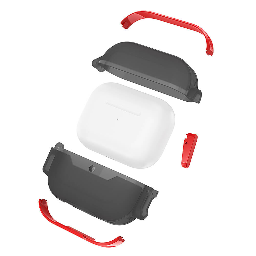 Apple Airpods Zore Airbag 34 Darbelere Karşı Dayanıklı Kılıf Mor