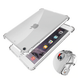 Apple iPad 10.2 2021 (9.Nesil) Kılıf Tablet Nitro Anti Shock Silikon Kapak Renksiz
