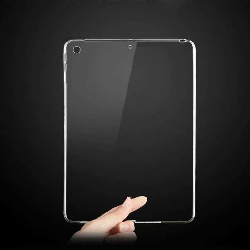 Apple iPad 10.2 2021 (9.Nesil) Kılıf Tablet Süper Silikon Kapak Siyah