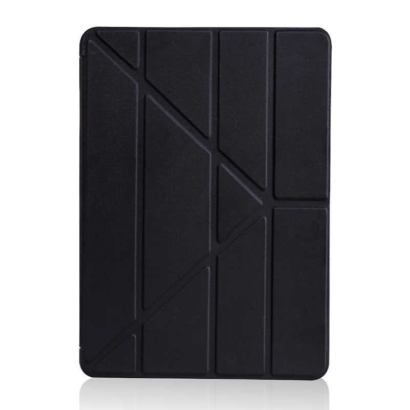 Apple iPad 10.2 2021 (9.Nesil) Kılıf Tri Folding Standlı Kılıf Siyah