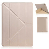 Apple iPad 10.2 2021 (9.Nesil) Kılıf Tri Folding Standlı Kılıf Kırmızı