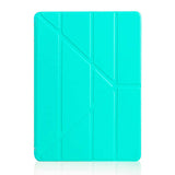 Apple iPad 10.2 2021 (9.Nesil) Kılıf Tri Folding Standlı Kılıf Turkuaz