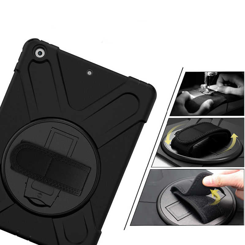 Apple iPad 10.2 2021 (9.Nesil) Defender Tablet Silikon Siyah