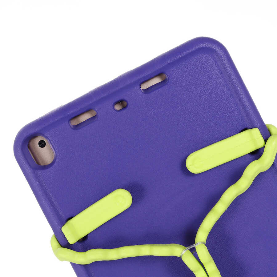 Apple iPad 10.2 2021 (9.Nesil) Eva Boxer Tablet Silikon Kırmızı