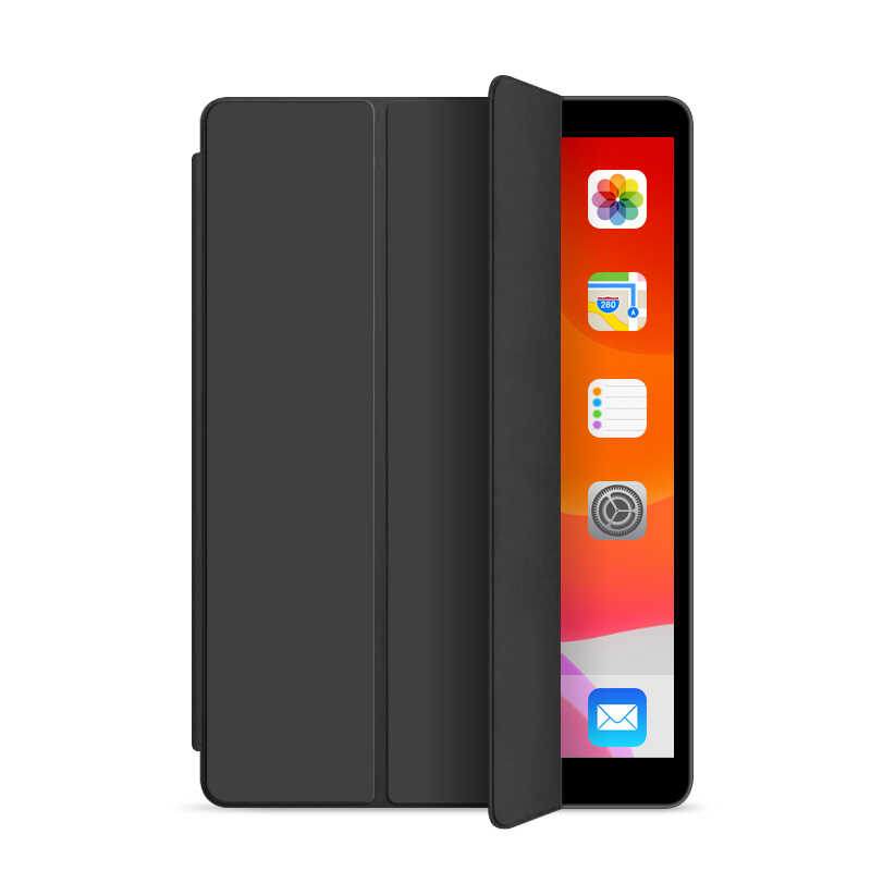 Apple iPad 10.2 2021 (9.Nesil) Orjinal Standlı Kılıf Siyah