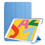 Apple iPad 10.2 2021 (9.Nesil) Smart Cover Standlı 1-1 Kılıf Mavi