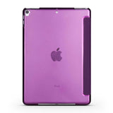 Apple iPad 10.2 2021 (9.Nesil) Smart Cover Standlı 1-1 Kılıf Gold