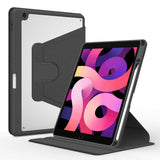 Apple iPad 10.2 (8.Nesil) Kılıf Nayn Dönebilen Standlı Kılıf Siyah