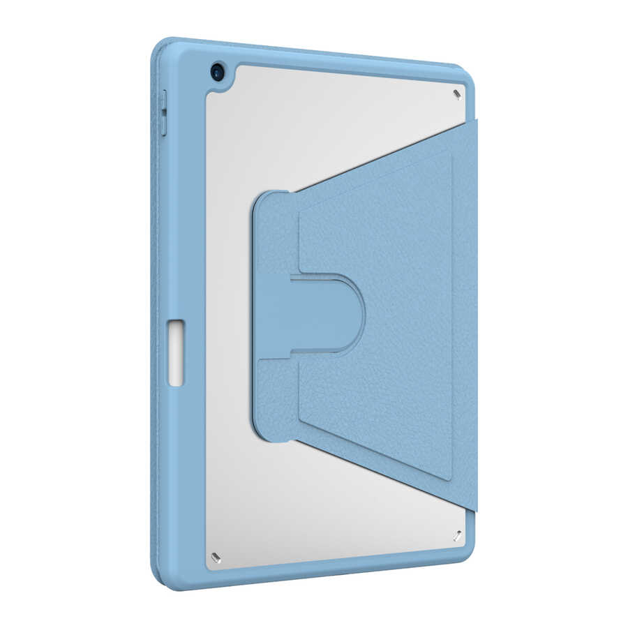 Apple iPad 10.2 (8.Nesil) Kılıf Nayn Dönebilen Standlı Kılıf Koyu Yeşil