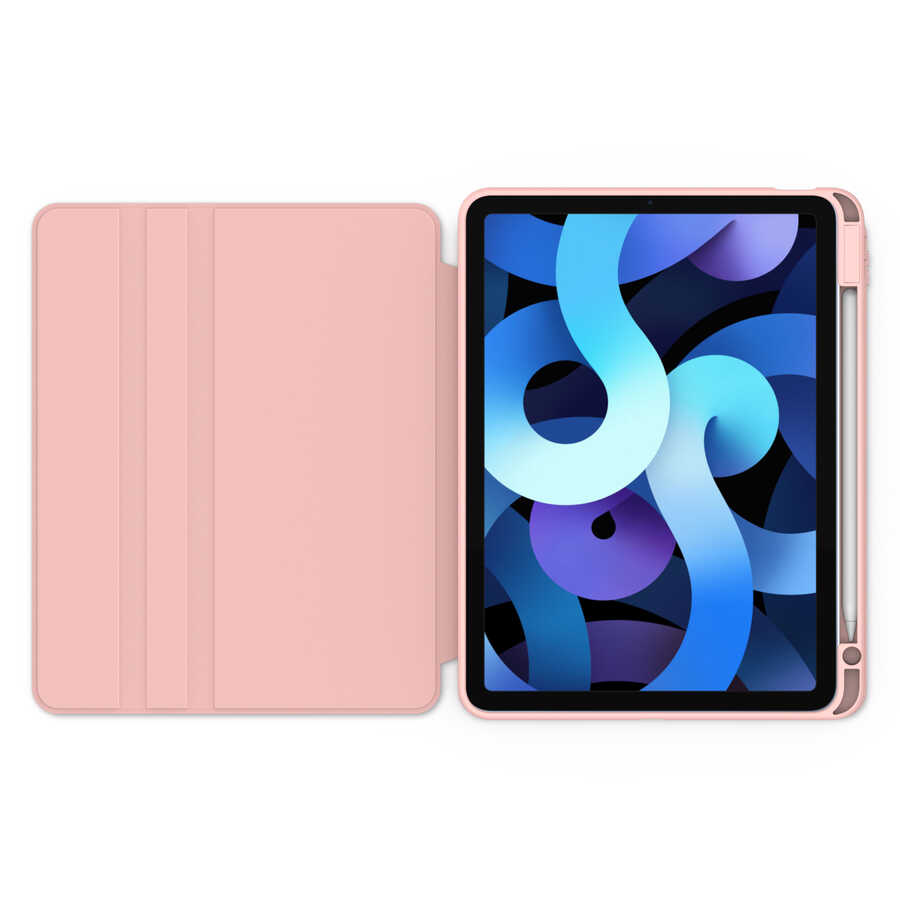 Apple iPad 10.2 (8.Nesil) Kılıf Nayn Dönebilen Standlı Kılıf Koyu Yeşil