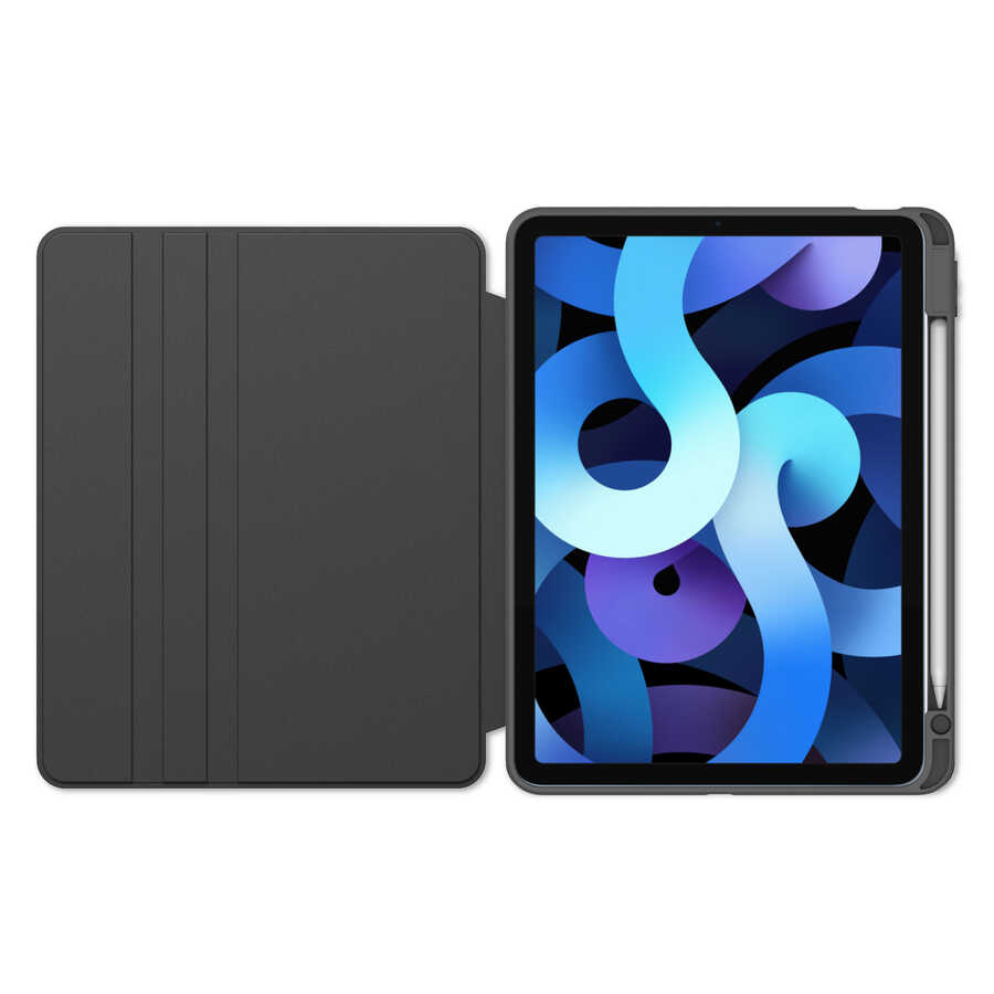 Apple iPad 10.2 (8.Nesil) Kılıf Nayn Dönebilen Standlı Kılıf Pembe