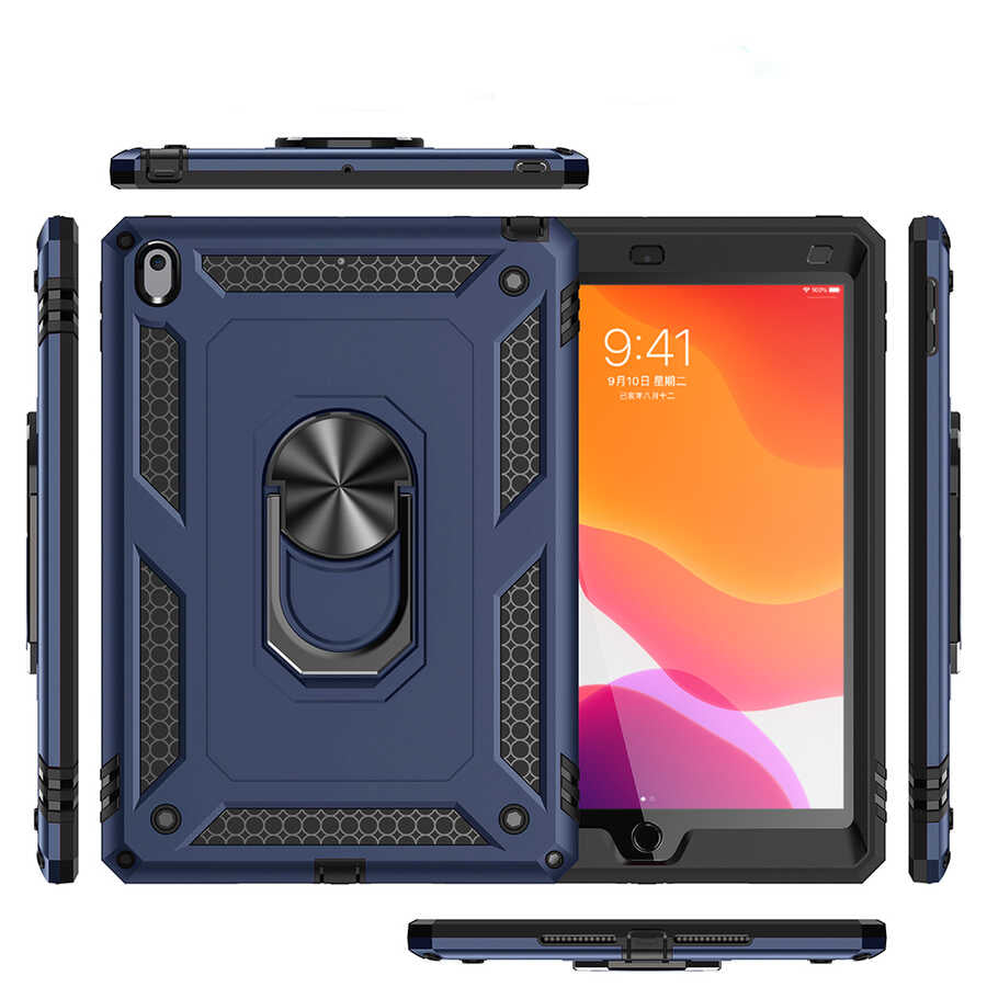 Apple iPad 10.2 (8.Nesil) Kılıf Tablet Vega Kapak Kırmızı