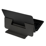 Apple iPad 10.2 (8.Nesil) Border Keyboard Bluetooh Bağlantılı Standlı Klavyeli Tablet Kılıfı Siyah