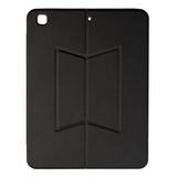 Apple iPad 10.2 (8.Nesil) Border Keyboard Bluetooh Bağlantılı Standlı Klavyeli Tablet Kılıfı Siyah