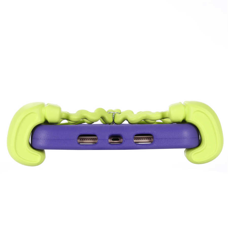Apple iPad 10.2 (8.Nesil) Eva Boxer Tablet Silikon Pembe Koyu