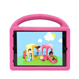 Apple iPad 10.2 (8.Nesil) Wheel Car Tekerlek Standlı Tablet Eva Silikon Kılıf Siyah