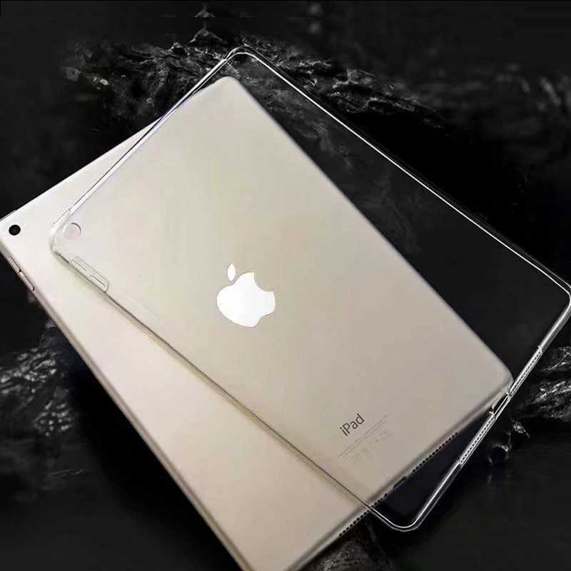 Apple iPad 10.2 (8.Nesil) Kılıf Tablet Süper Silikon Kapak Renksiz
