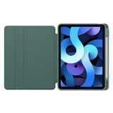 Apple iPad 10.9 2022 (10.Nesil) Kılıf Nayn Dönebilen Standlı Kılıf Koyu Yeşil